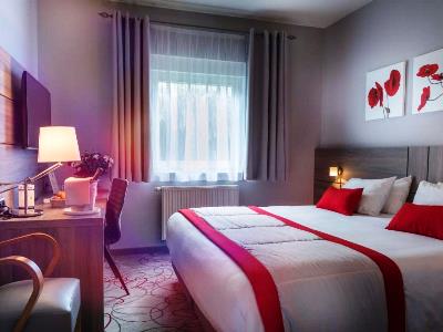 bedroom - hotel aero44 hotel charleroi airport - gosselies, belgium