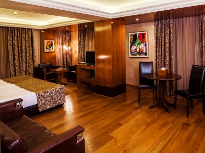 bedroom 1 - hotel anel - sofia, bulgaria