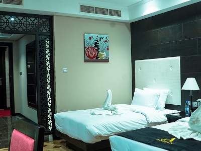 bedroom 1 - hotel arman - manama, bahrain