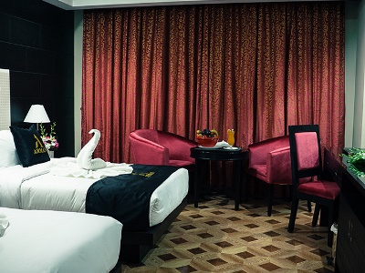 bedroom 2 - hotel arman - manama, bahrain