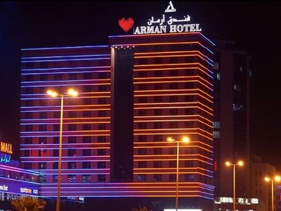 exterior view - hotel arman - manama, bahrain