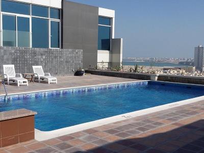 outdoor pool - hotel blaire executive suites - manama, bahrain