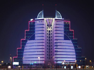 exterior view 1 - hotel elite resort and spa - manama, bahrain