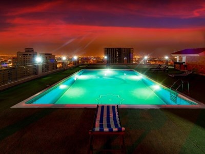 outdoor pool 1 - hotel diva - manama, bahrain