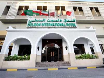 exterior view - hotel delmon international - manama, bahrain