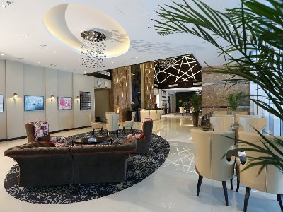 lobby - hotel atiram premier - manama, bahrain