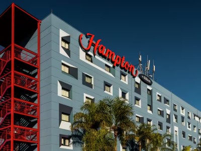 exterior view - hotel hampton by hilton guarulhos airport - guarulhos, brazil