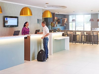 lobby - hotel novotel barra da tijuca - rio de janeiro, brazil