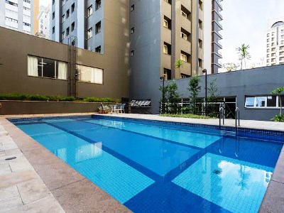 outdoor pool - hotel wyndham sao paulo paulista - sao paulo, brazil
