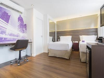 bedroom 3 - hotel mercure sao paulo vila olimpia - sao paulo, brazil