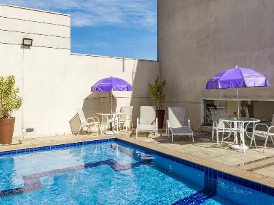 outdoor pool - hotel mercure sao paulo nacoes unidas - sao paulo, brazil