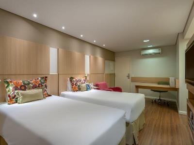 bedroom 2 - hotel mercure sao paulo nacoes unidas - sao paulo, brazil