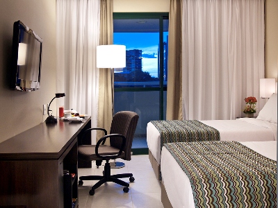 bedroom - hotel mercure salvador pituba - salvador, brazil