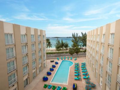 exterior view 1 - hotel courtyard nassau downtown/junkanoo beach - nassau, bahamas