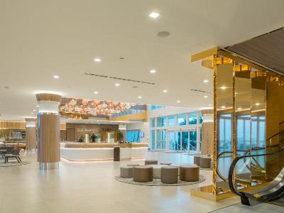 lobby - hotel hilton at resorts world bimini - north bimini, bahamas