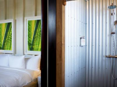 bathroom 1 - hotel mahogany bay beach club,curio collection - san pedro, belize