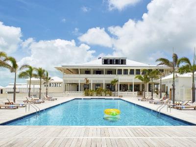 outdoor pool - hotel mahogany bay beach club,curio collection - san pedro, belize