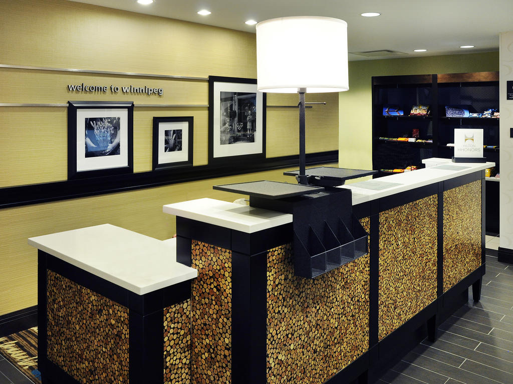lobby - hotel hampton inn by hilton winnipeg/airport - winnipeg, canada