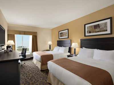 bedroom - hotel days inn suite winnipeg airport manitoba - winnipeg, canada