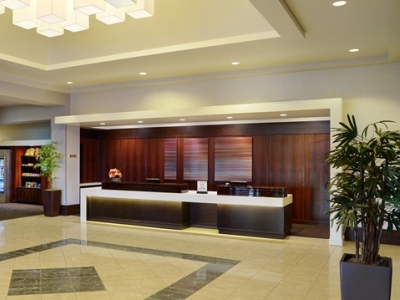 lobby - hotel hilton winnipeg airport suites - winnipeg, canada