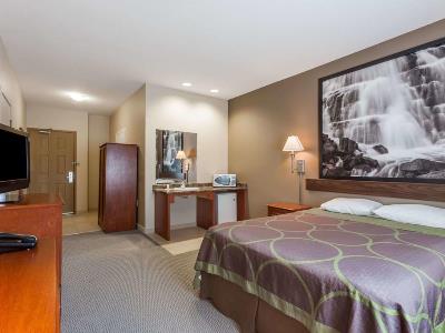bedroom - hotel super 8 by wyndham abbotsford bc - abbotsford, canada