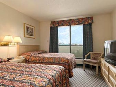 bedroom - hotel super 8 by wyndham red deer - red deer, canada