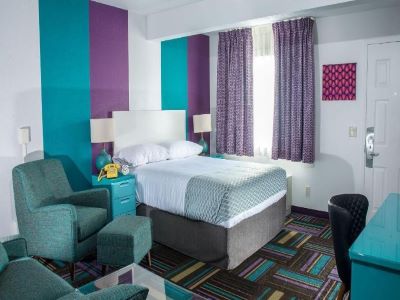 bedroom - hotel hotel zed kelowna - kelowna, canada