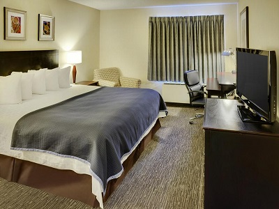 bedroom 2 - hotel travelodge by wyndham vancouver airport - richmond, canada