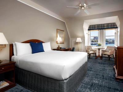 bedroom 5 - hotel fairmont empress - victoria, canada
