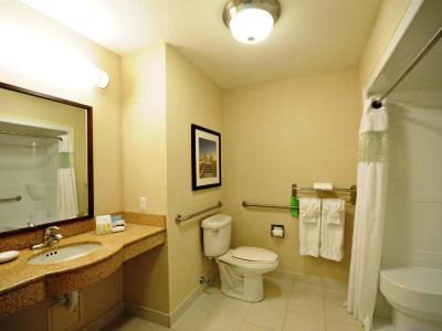 bathroom - hotel hampton inn and suites saint john - saint john, canada