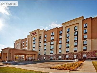 exterior view - hotel hampton inn and suites by hilton barrie - barrie, canada