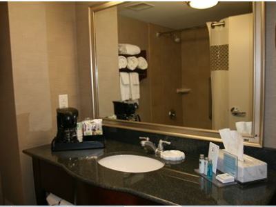 bathroom - hotel hampton inn and suites by hilton barrie - barrie, canada