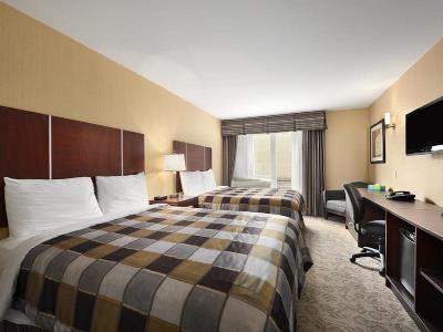 bedroom 1 - hotel days inn by wyndham brampton - brampton, canada