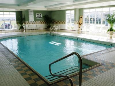 indoor pool - hotel homewood suites cambridge waterloo - cambridge, canada