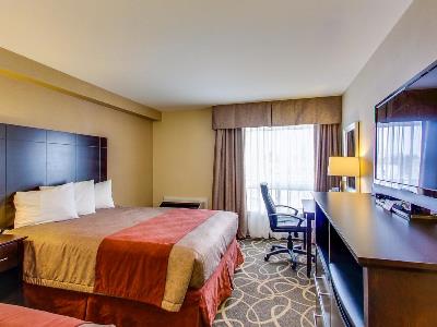 bedroom - hotel travelodge by wyndham cambridge-waterloo - cambridge, canada