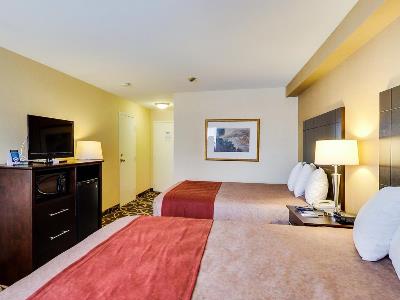 bedroom 1 - hotel travelodge by wyndham cambridge-waterloo - cambridge, canada
