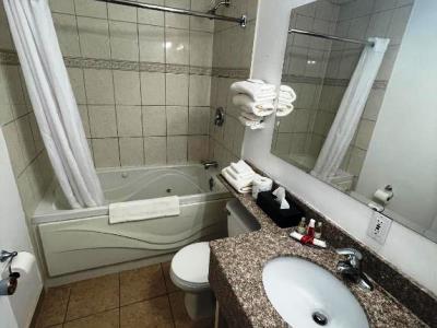 bathroom 1 - hotel super 8 by wyndham pembroke - pembroke, canada