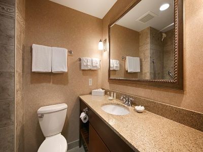 bathroom - hotel best western plus otonabee inn - peterborough, canada