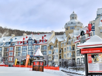 exterior view 4 - hotel sommet des neiges - mont-tremblant, canada