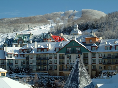 exterior view 2 - hotel sommet des neiges - mont-tremblant, canada