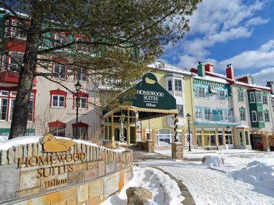 exterior view - hotel homewood suites mont tremblant resort - mont-tremblant, canada