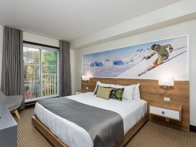 bedroom 3 - hotel ermitage du lac - mont-tremblant, canada