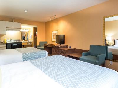 bedroom 3 - hotel accent inn burnaby - burnaby, canada