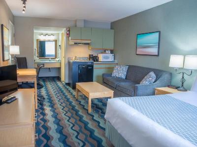bedroom 1 - hotel accent inn burnaby - burnaby, canada