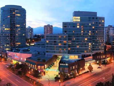 exterior view - hotel hilton vancouver metrotown - burnaby, canada