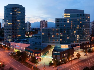 exterior view - hotel hilton vancouver metrotown - burnaby, canada