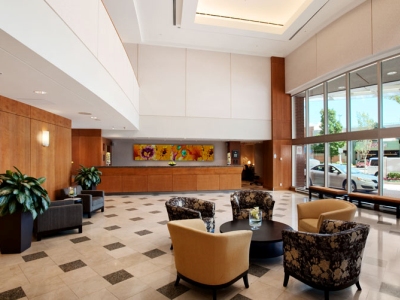 lobby - hotel hilton vancouver metrotown - burnaby, canada