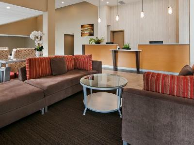 lobby - hotel best western plus burnaby - burnaby, canada