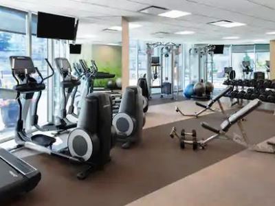 gym - hotel hilton vancouver downtown - vancouver, canada