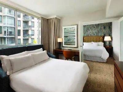 bedroom 1 - hotel hilton vancouver downtown - vancouver, canada
